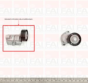 Brat tensionare curea trapezoidala OPEL COMBO Autoutilitara/limuzina spatioasa (71_) 1.4 benzina 60 cai FAI AUTOPARTS T1007