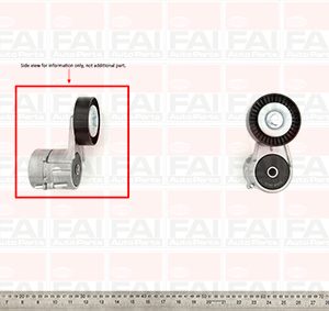 Brat tensionare curea trapezoidala OPEL COMBO Tour 1.6 benzina 87 cai FAI AUTOPARTS T1008