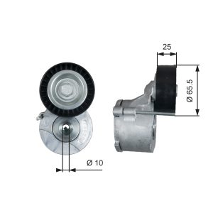Intinzator curea transmisie OPEL COMBO Tour (X12) 1.3 CDTI (C26, D26, E26, C05) diesel 95 cai GATES T39281