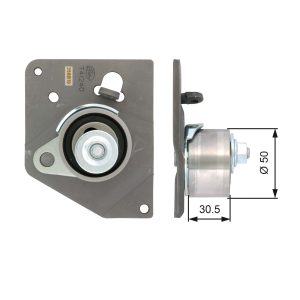 Rola intinzator curea distributie OPEL VIVARO A caroserie (X83) 1.9 DTI (F7) diesel 101 cai GATES T41240