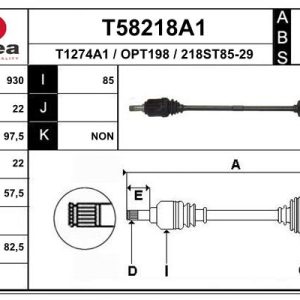 Planetara OPEL COMBO Tour 1.4 benzina 90 cai EAI T58218A1