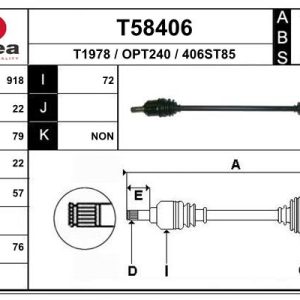 Planetara OPEL ADAM (M13) 1.4 benzina 87 cai EAI T58406