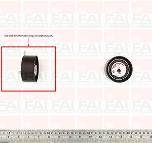 Rola intinzator curea distributie OPEL MOVANO A bus (X70) 1.9 DTI (JD) diesel 80 cai FAI AUTOPARTS T9397