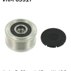 Fulie alternator OPEL MOKKA / MOKKA X (J13) 1.7 CDTI (_76) diesel 131 cai SKF VKM 03517