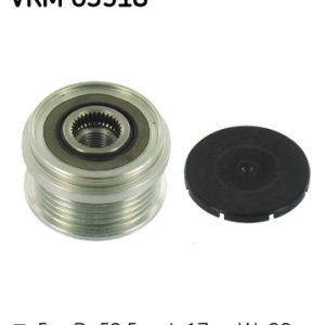 Fulie alternator OPEL CASCADA (W13) 1.4 Turbo (67) benzina 140 cai SKF VKM 03518