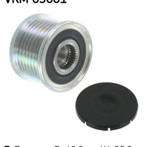 Fulie alternator OPEL MOVANO A platou / sasiu (X70) 2.2 DTI (ED, HD, UD0, UD4) diesel 90 cai SKF VKM 03601