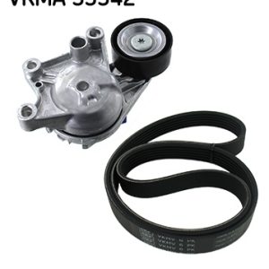 Set curea transmisie cu caneluri OPEL COMBO Autoutilitara/limuzina spatioasa (K9) 1.6 D diesel 75 cai SKF VKMA 33342