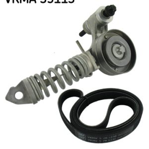 Set curea transmisie cu caneluri OPEL COMBO Autoutilitara/limuzina spatioasa 1.4 16V benzina 90 cai SKF VKMA 35113
