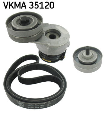 Set curea transmisie cu caneluri OPEL COMBO Tour 1.7 CDTI 16V diesel 101 cai SKF VKMA 35120