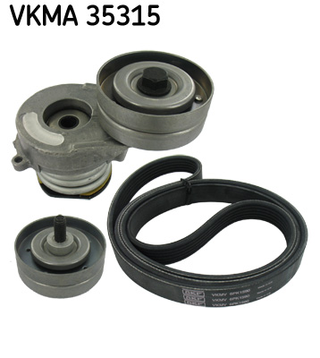Set curea transmisie cu caneluri OPEL COMBO Autoutilitara/limuzina spatioasa 1.7 DTI 16V diesel 75 cai SKF VKMA 35315