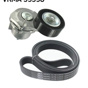 Set curea transmisie cu caneluri OPEL MOKKA / MOKKA X (J13) 1.7 CDTI 4x4 (_76) diesel 131 cai SKF VKMA 35358