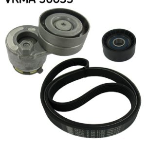 Set curea transmisie cu caneluri OPEL VIVARO A bus (X83) 1.9 DI (F7, J7, A07) diesel 80 cai SKF VKMA 36033
