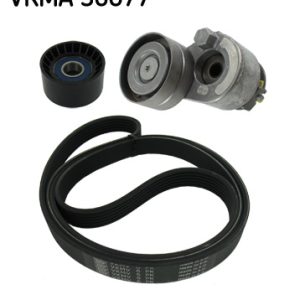 Set curea transmisie cu caneluri OPEL VIVARO A caroserie (X83) 1.9 DTI (F7) diesel 101 cai SKF VKMA 36077