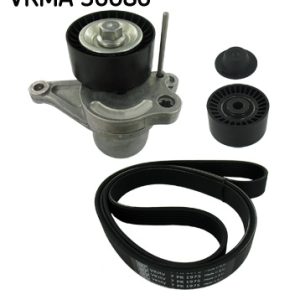 Set curea transmisie cu caneluri OPEL MOVANO B bus (X62) 2.3 CDTI FWD (JV) diesel 110 cai SKF VKMA 36086
