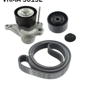 Set curea transmisie cu caneluri OPEL MOVANO B bus (X62) 2.3 CDTI FWD (JV) diesel 110 cai SKF VKMA 36132