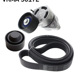 Set curea transmisie cu caneluri OPEL MOVANO A caroserie (X70) 2.5 CDTI (FD) diesel 146 cai SKF VKMA 36172