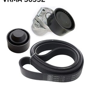Set curea transmisie cu caneluri OPEL VIVARO B caroserie (X82) 1.6 CDTI (05) diesel 121 cai SKF VKMA 36332
