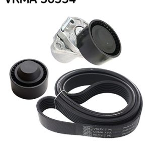 Set curea transmisie cu caneluri OPEL VIVARO B caroserie (X82) 1.6 CDTI (05) diesel 116 cai SKF VKMA 36334