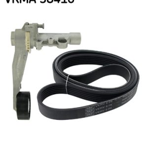 Set curea transmisie cu caneluri OPEL GRANDLAND / GRANDLAND X (A18, P1UO) 1.6 Turbo (75) benzina 181 cai SKF VKMA 38410