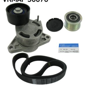 Set curea transmisie cu caneluri OPEL MOVANO A bus (X70) 2.2 DTI (JD) diesel 90 cai SKF VKMAF 36076