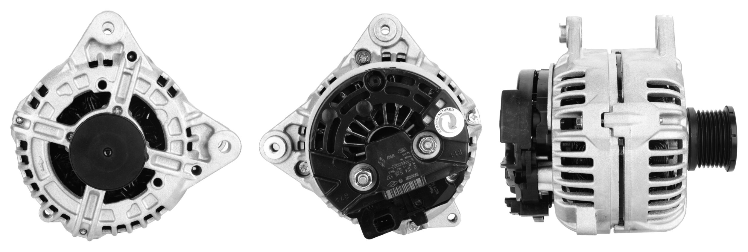 Alternator OPEL MOVANO A bus (X70) 2.5 DTI (JD) diesel 115 cai ELSTOCK 28-4886