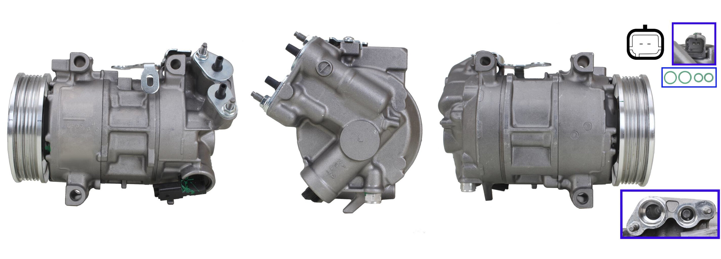 Compresor climatizare OPEL GRANDLAND X Van 1.5 (75) diesel 131 cai ELSTOCK 51-0996