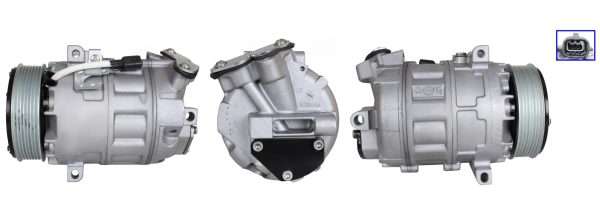 Compresor climatizare OPEL MOVANO B platou / sasiu (X62) 2.3 CDTI RWD (EV, HV, UV) diesel 146 cai ELSTOCK 51-1063