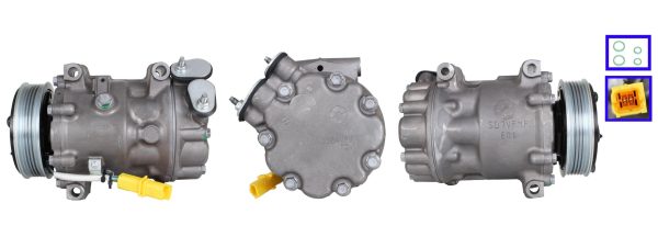 Compresor climatizare OPEL MOVANO C platou / sasiu (U9) 2.2 D diesel 120 cai ELSTOCK 51-1173