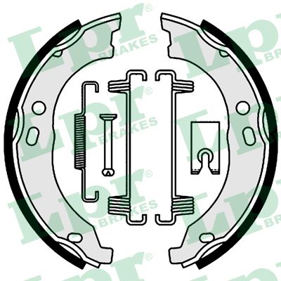 Set saboti frana frana de mana OPEL MOVANO C platou / sasiu (U9) 2.2 BlueHDi 180 diesel 180 cai LPR 01003