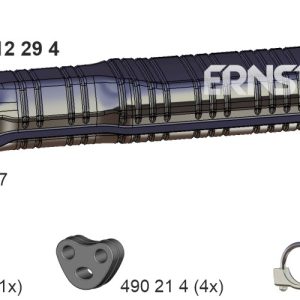 Toba esapamet intermediara OPEL COMBO Tour 1.6 CNG Benzina/Gaz metan (GNC) 94 cai ERNST 012294