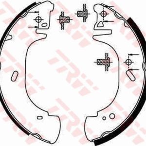 Set saboti frana OPEL MOVANO A caroserie (X70) 2.5 DTi (FD) diesel 99 cai TRW GS8630