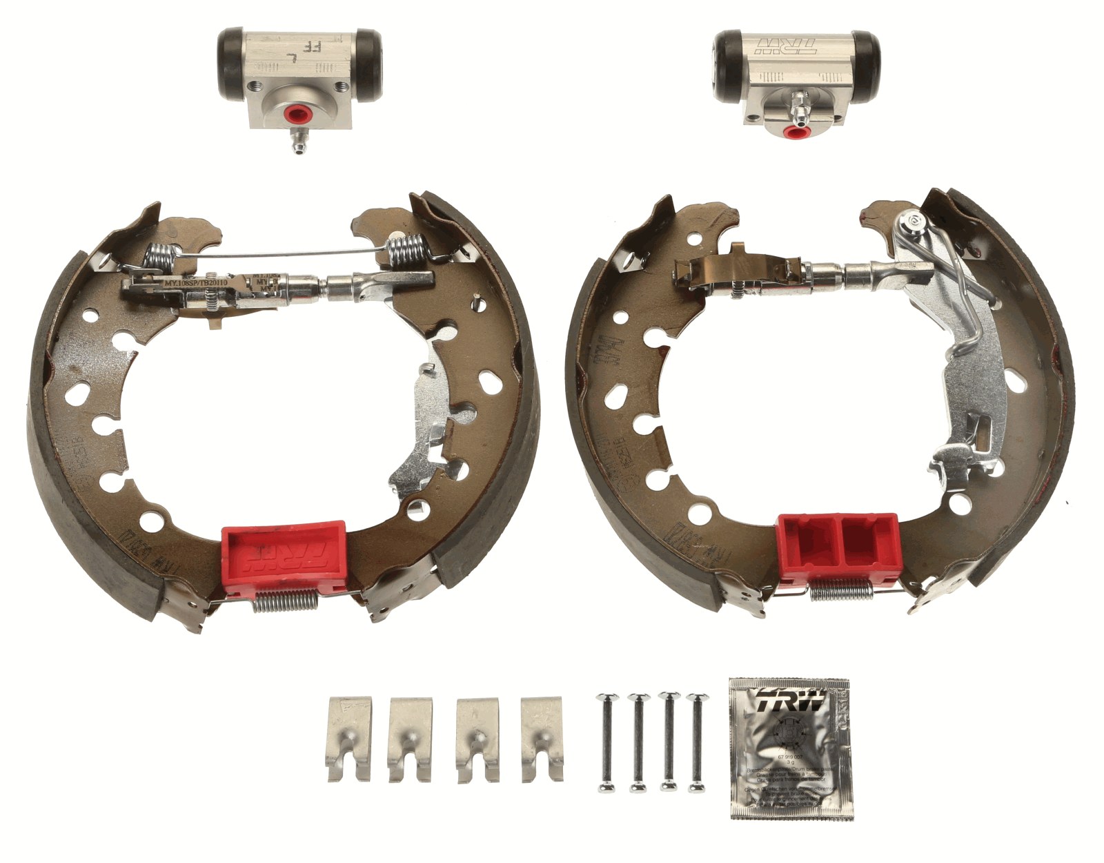 Set saboti frana OPEL ADAM (M13) 1.0 benzina 90 cai TRW GSK1627