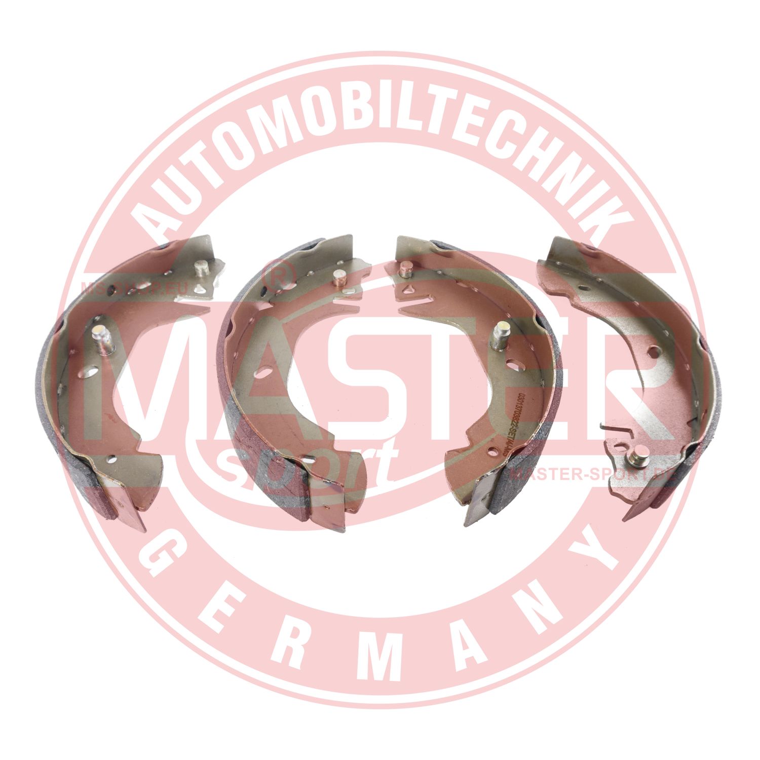 Set saboti frana OPEL MOVANO A bus (X70) 2.5 D (JD) diesel 80 cai MASTERSPORT GERMANY 03013703822-SET-MS