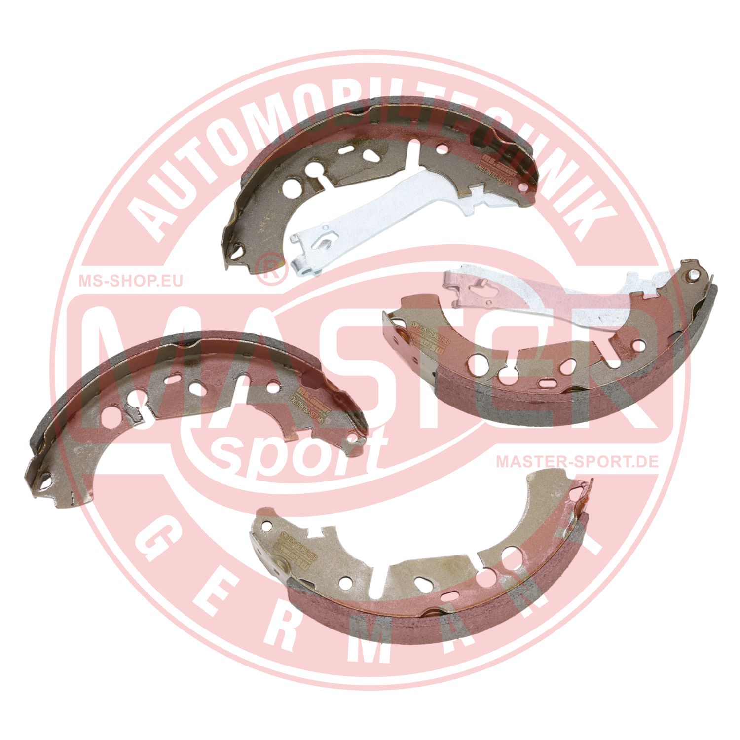 Set saboti frana OPEL ADAM (M13) 1.4 S benzina 150 cai MASTERSPORT GERMANY 03013704782-SET-MS