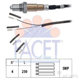 Sonda Lambda OPEL CASCADA (W13) 1.6 (67) benzina 136 cai FACET 10.7008