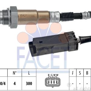 Sonda Lambda OPEL GRANDLAND / GRANDLAND X (A18, P1UO) 1.2 (75) benzina 131 cai FACET 10.8205