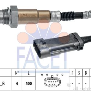 Sonda Lambda OPEL VIVARO A platou / sasiu (X83) 2.0 16V benzina 120 cai FACET 10.8280