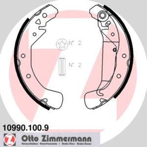 Set saboti frana OPEL COMBO Tour 1.7 DTI 16V diesel 75 cai ZIMMERMANN 10990.100.9
