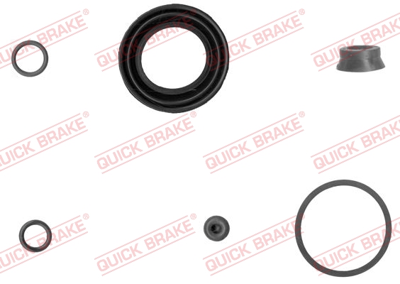 Set reparatie etrier OPEL VIVARO A bus (X83) 1.9 DTI (F7, J7, A07) diesel 101 cai QUICK BRAKE 114-0026