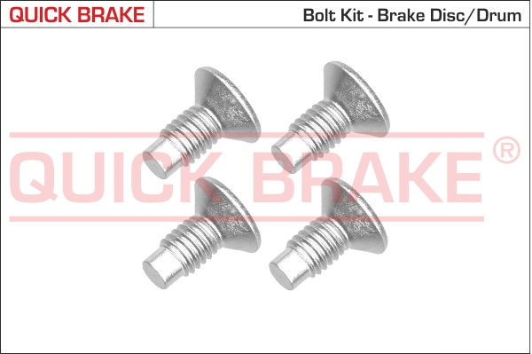 Set surub disc frana OPEL MOVANO A platou / sasiu (X70) 3.0 DTI (ED, HD, UD0, UD4) diesel 136 cai QUICK BRAKE 11663K