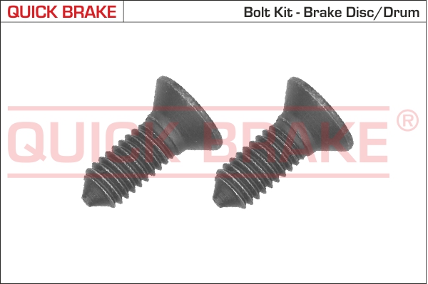 Set surub disc frana OPEL ADAM (M13) 1.0 benzina 115 cai QUICK BRAKE 11667K