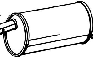 Toba esapament finala OPEL ADAM (M13) 1.0 benzina 90 cai BOSAL 185-597