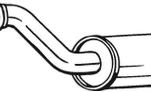 Toba esapament primara OPEL VIVARO A bus (X83) 1.9 DI (F7, J7, A07) diesel 80 cai BOSAL 200-827