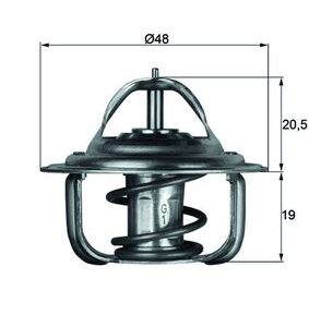 Termostat lichid racire OPEL COMBO Autoutilitara/limuzina spatioasa (71_) 1.2 benzina 45 cai MAHLE ORIGINAL TX 1 79D