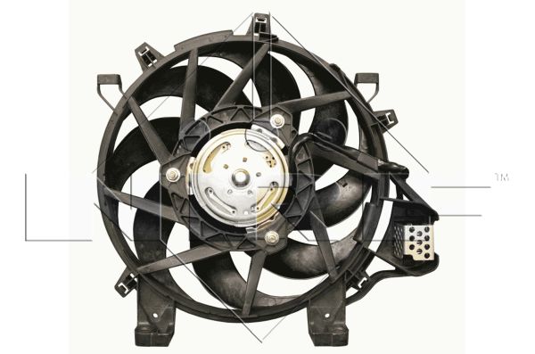 Ventilator radiator OPEL COMBO Tour 1.7 DTI 16V diesel 75 cai NRF 47690