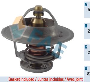 Termostat lichid racire OPEL MOVANO A platou / sasiu (X70) 2.5 D (ED, HD, UD0, UD4) diesel 80 cai FAE 5322482