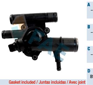 Termostat lichid racire OPEL VIVARO A bus (X83) 1.9 DTI (F7, J7, A07) diesel 101 cai FAE 5323889