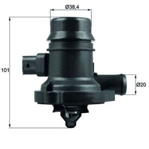 Termostat lichid racire OPEL CASCADA (W13) 1.4 Turbo (67) benzina 140 cai MAHLE ORIGINAL TM 36 103