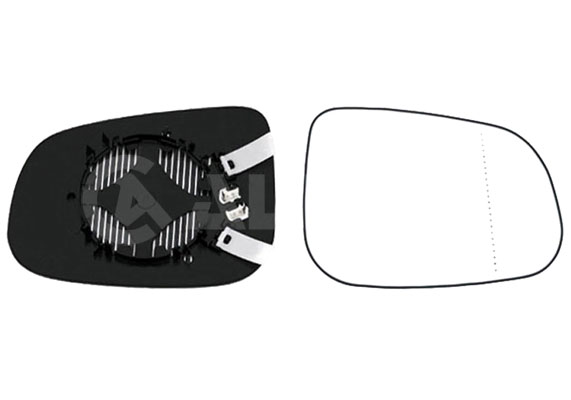 Sticla oglinda retrovizoare exterioara OPEL VIVARO B bus (X82) 1.6 CDTI (06) diesel 116 cai ALKAR 6472645