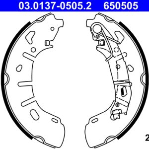 Set saboti frana OPEL COMBO Tour (X12) 1.3 CDTI (C26, D26, E26, C05) diesel 95 cai ATE 03.0137-0505.2